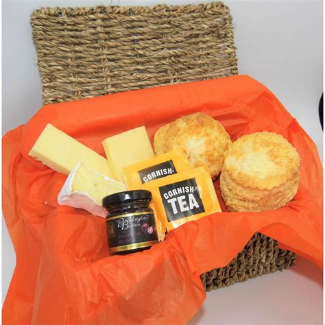 Savoury Cornish Afternoon Tea Hamper For 1