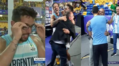 Selección Argentina Campeón De La Americup Los Anteojos De Campazzo El Alocado Festejo Y El