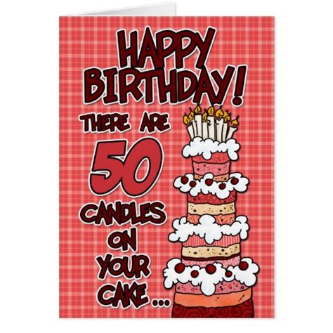 Alles Gute zum Geburtstag - 50 Jahre alt Karten | Zazzle