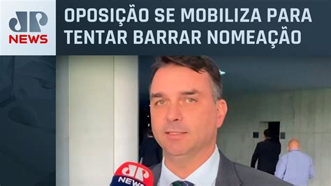 Fl Vio Bolsonaro Sobre Poss Vel Indica O De Dino Ao Stf N O Tem