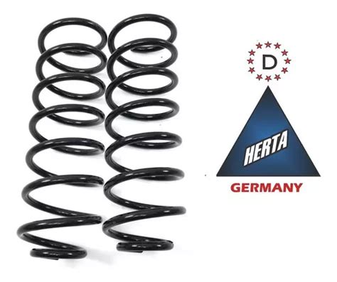 Resorte Trasero Vw Golf Jetta A2 A3 2 Piezas Herta germany Envío gratis