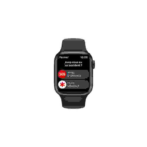 Montre Connect E Apple Watch Series Gps Bo Tier Aluminium Minuit