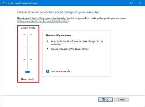 Cara Mengubah Pengaturan User Account Control Uac Di Windows All