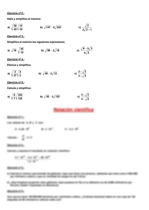 Solution Ejercicios De Numeros Reales Potencias Radicales Studypool