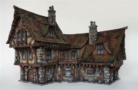 Medieval House Medieval Houses Medieval Town Medieval Fantasy