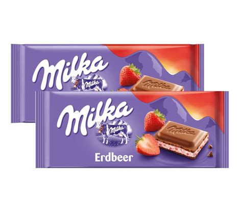Плитка Milka молочная клубника йогурт, 100 г х 2 шт - купить с ...