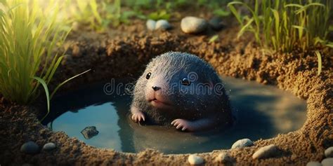 Mole Swimming Stock Illustrations – 12 Mole Swimming Stock ...