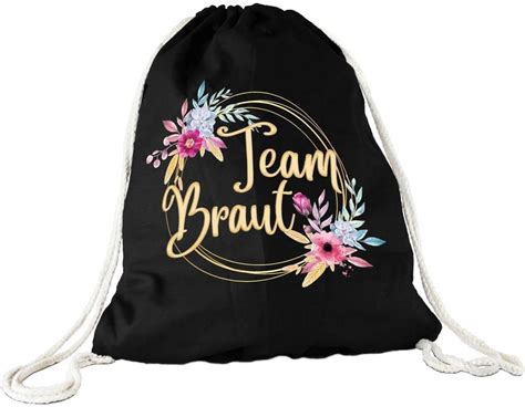 Turnbeutel Rucksack Jga Junggesellenabschied Frauen Team Bride