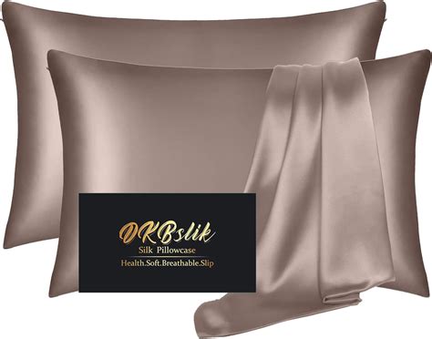 Silk Pillowcase 2 Pack Mulberry Silk Pillowcases Standard