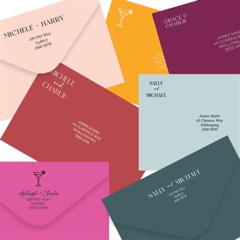 Envelope Printing Front And Back Oh My Golly