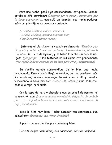 Cuentos Para Hablar Pdf