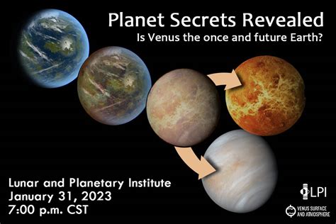 In Person Event At The LPI Venus Science Panel