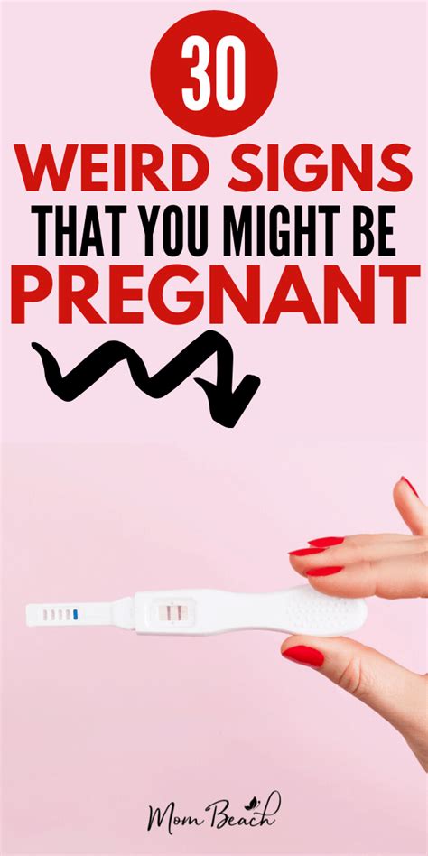 31 Weird Pregnancy Symptoms That Will Shock You [expert Reviewed]