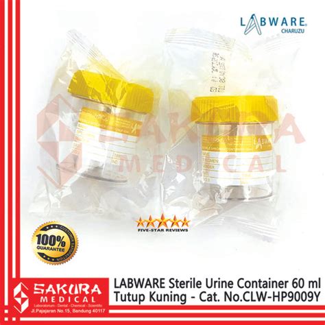 Jual Labware Sterile Urine Container Ml Kota Bandung Toko Sakura