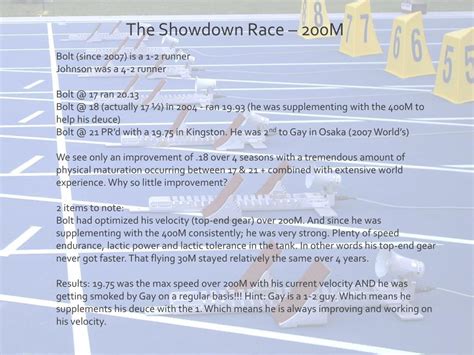 Ppt Training Hs Sprints 12 14 Weeks By Mike Cunliffe Head Coach