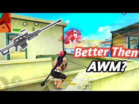 M B Better Then Awm New Sniper Gun Review And Gameplay Garena