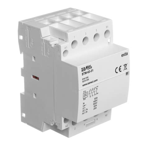 Stycznik modułowy 230V 63A STM 63 31 3NO 1 NC EXTA ZAMEL SklepElektro24