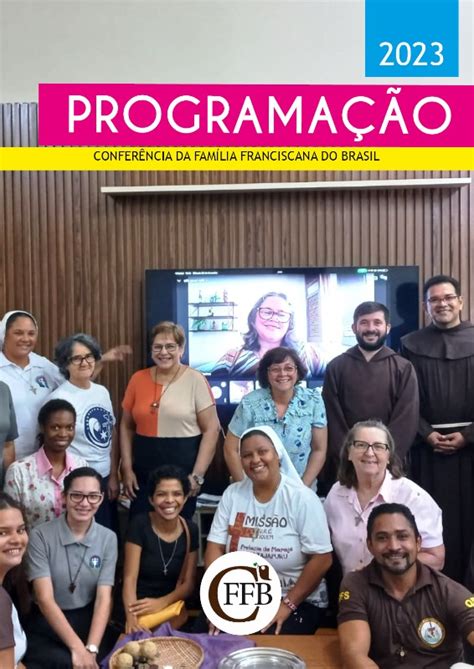 Programação 2023 CFFB Conferência da Família Franciscana do Brasil