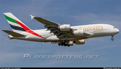 A6 EDU Emirates Airbus A380 861 Photo By Jaron Mangold ID 1602641