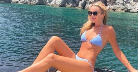 BGT S Amanda Holden S Naked Trampoline Dance For Husband Chris Celebrity News Showbiz TV