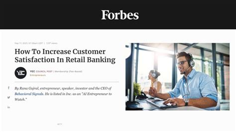 How To Increase Customer Satisfaction In Retail Banking