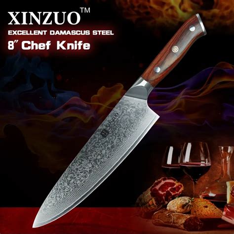 Aliexpress Buy Xinzuo Inch Chef Knives High Carbon Vg