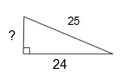 Pythagorean Theorem Missing Leg