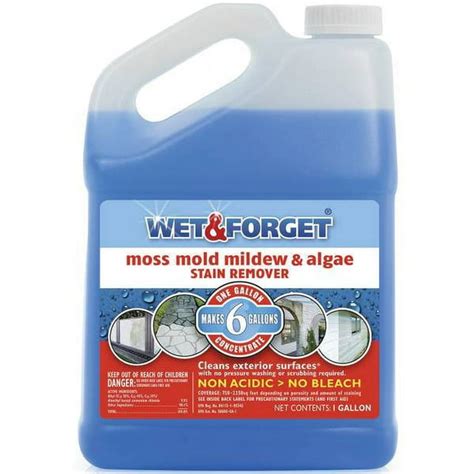 Wet And Forget Outdoor Moss Mold Mildew And Algae Stain Remover