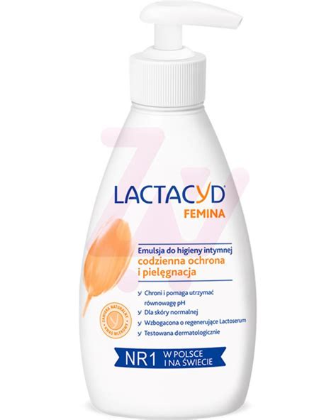 LACTACYD FEMINA EMULSJA DO HIGIENY INTYMNEJ 200 ML NoweZakupy Pl