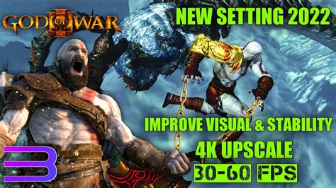 God Of War Rpcs K Upscale Test New Setting Improve Visual