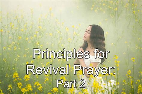 Principles for Revival Prayer - Part 2 - Calvary Baptist Church