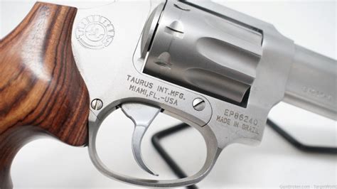 Taurus M Lr Rounds Matte Stainless Steel Revolvers At