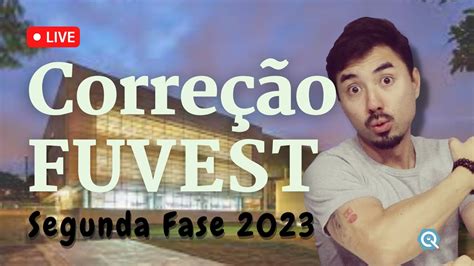 Correção FUVEST Segunda Fase 2023 Química YouTube