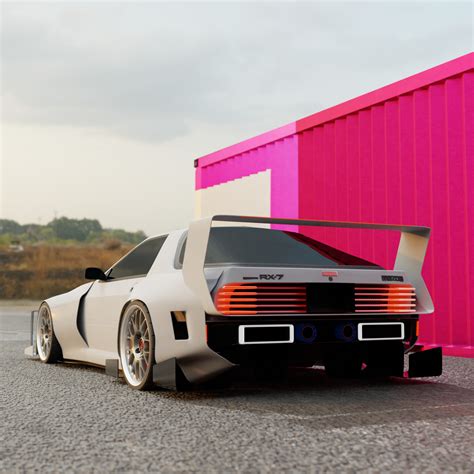 Artstation Rx7 Fc Wide Body Kit 52 Off