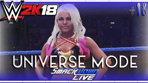 Wwe 2k18 Womens Universe Mode 18 Main Event Tease Ps4 Youtube