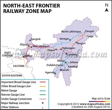 Western Railway Zone India Map Map, India World Map,, 60% OFF