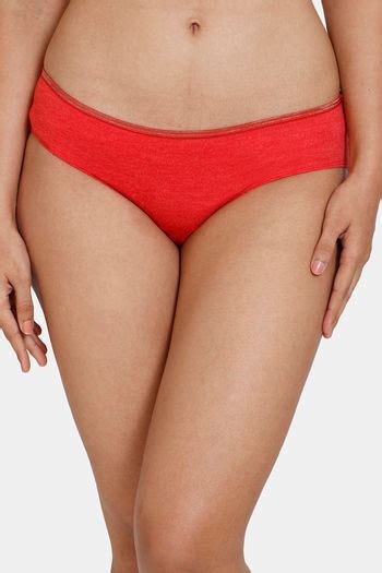 Buy Zivame Low Rise Full Coverage Hipster Panty Salsa At Rs395 Online Panties Online