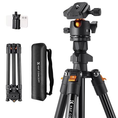 K A Hafif Seyahat Tripod Kompakt Vlog Kamera Tripodu K F Concept