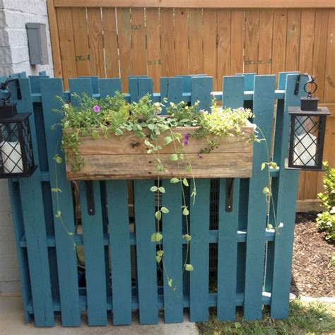 Awesome Diy Fence Garden Design With Wood Pallets Ideas Pallets