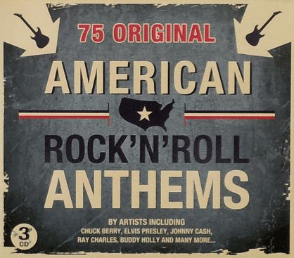 American Rock N Roll Anthems By Various Artists Compilation Rock