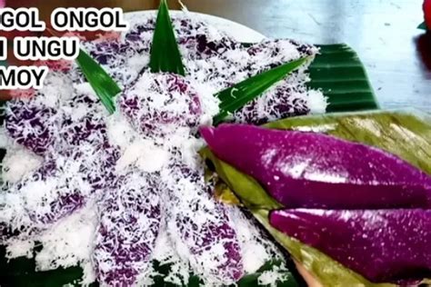 Resep Ongol Ongol Ubi Ungu Tanpa Santan Manis Kenyal Dan Lembut