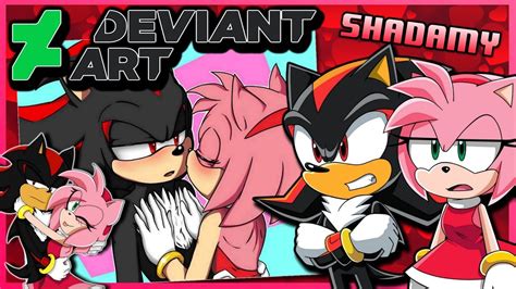 Shadow The Hedgehog With Amy