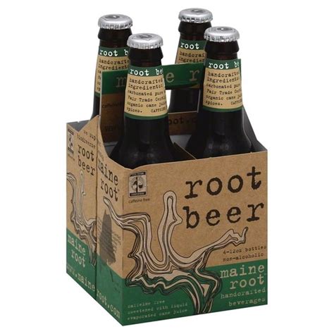 Maine Root Soda Root Beer 12 Fl Oz Instacart