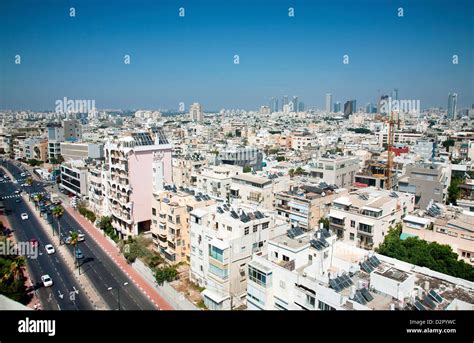 Hayarkon Street, Tel Aviv City Centre, Tel Aviv, Israel, Middle East ...