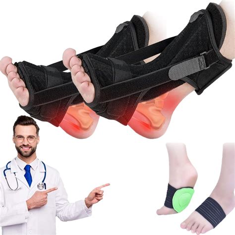 Buy 2 Packs] Plantar Fasciitis Night Splint , Adjustable Plantar ...