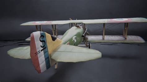 ArtStation - Spad XIII - 3d model | Resources