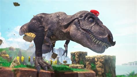 Super Mario Odyssey Has No Trouble With Its Hero Killing Off The Dinosaurs