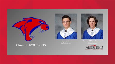 Abilene Cooper HS announces Top 25 students for Class of 2021 ...