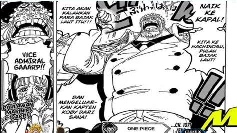 Link Baca Manga Dan Spoiler One Piece 1072 Garp Vs Kurohige Luffy