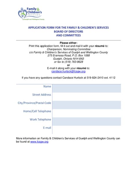 Fillable Online Print This Application Form Fill It Out And Mail It